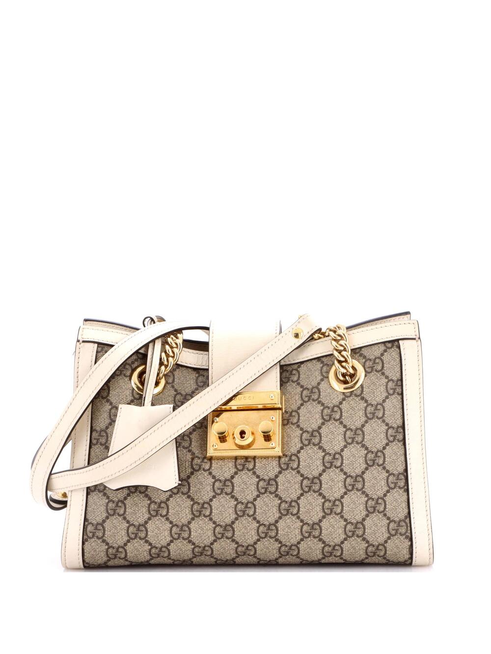 Gucci Padlock Chain Tote Gg Coated #306584G12B